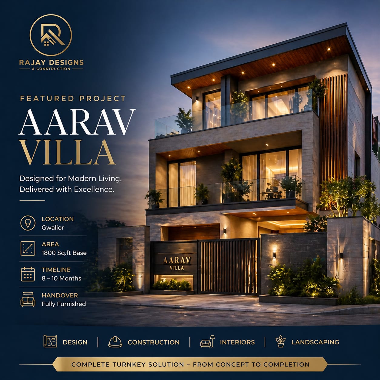 Aarav Villa Turnkey Project